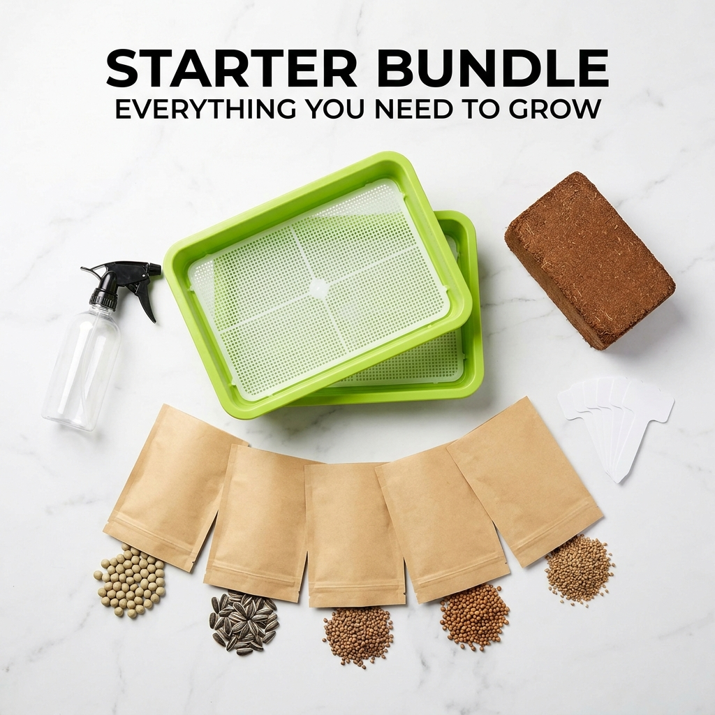 Starter Bundle - everything you need to grow microgreens
