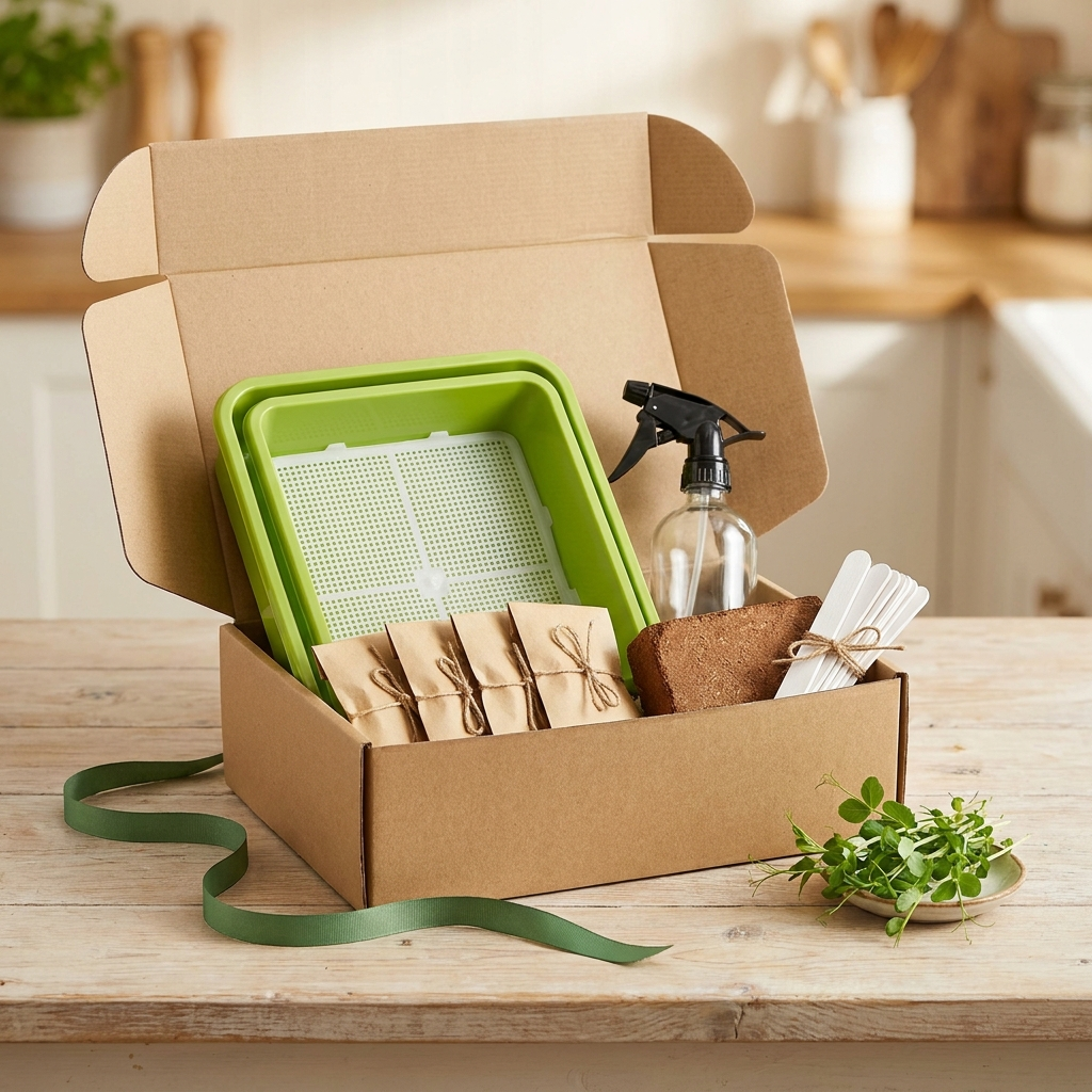 Starter Bundle packaged in kraft gift box